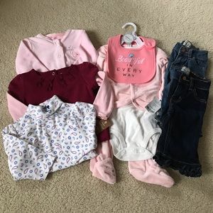Baby Girls Clothing Lot Sz 6-9 months